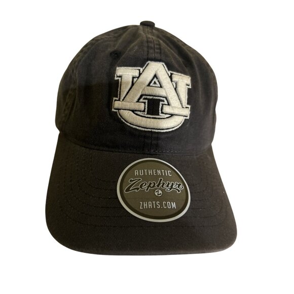 Zephyr NCAA Auburn Tigers Washed Cotton Curved Bill Hat Zephyr New - Picture 6 of 10